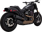 46547 Vance Hines Black Slip On Exhaust Hd Softail Fat Bob