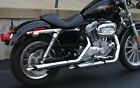 467-12s-chr D Exhaust Chrome Slash-cut