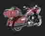 46751 Vance Hines Black Blackout Rounds Slip-on Mufflers Exhaust Harley Touring Flht