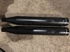 500-0103 Rinehart Slip On Mufflers With Black End Caps Nib