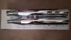 500-0106 - 5000106 Rinehart Racing Chrome Exhaust Slip On Mufflers With Tips Harley