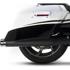 500-0107-merge Rinehart Racing Black Merge Mufflers Exhaust Harley Touring Bagger