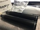 500-0201 Rinehart Racing Black Mufflers For Harley Softails