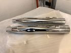 5000102 Rinehart Racing Mufflers Chrome For Harley Touring Bikes
