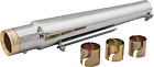 52-926 Harddrive Trumpet Style Muffler Billet End Cap Gold