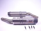 53086-0298 Aprilia Tuono Mivv Exhaust Pipe Mufflers Cans Set Aftermarket