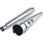 64-390 53584 Ultima Muffler Megaphone Harley Touring Chrome