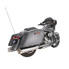 550-0665 Cycle Chrome Mufflers With Power Thruster End Caps