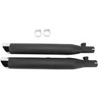6004b Cobra Slip-on Mufflers Black