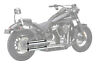 6048 Cobra Neighbor Hater Mufflers Chrome
