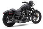 6080rb Cobra Rpt Mufflers Black Harley Davidson Sportster