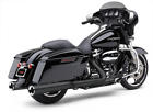 6214rb Cobra Powrflo Mufflers Black Harley Davidson