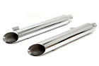 625697 Bikers New Rush Springer Softail Baffle Baloney Cut Chrome Slip