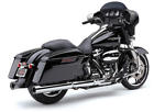 6263 Cobra Rpt Mufflers Chrome Harley Davidson