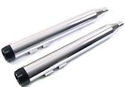 64-392 Ultima Chrome Ons Mufflers Exhaust Pipes Harley Touring Bagger