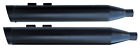 64-395 Unbranded Black Muffler Slash Cut Tip For Harley Touring Models
