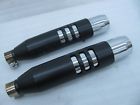 64900410 Harley Davidson Chrome Black Sportster Mufflers