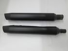 64900766-64900765 Harley Davidson Black Mufflers