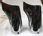 65245-96 Fishtail Chrome End Caps Genuine