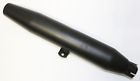 65393-83a Unbranded New Nos Black Motorcycle Muffler Id Inlet Chopper Custom