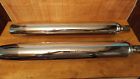 65548-98 Harley Davidson Pair Of Chrome Mufflers