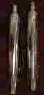 65592-07 Harley Davidson Stock Chrome Exhaust Pipes