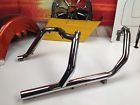 7057 Harley Davidson Oem Touring Exhaust Duals Header Pipes With Heat