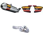 711659552115 Fmf Ti Pipe Ss Spark Arrestor Muffler Decal Kawasaki