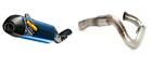 711659558315 Fmf Titanium Factory Muffler Cf Cap Powerbomb For Honda
