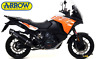 71809akn Arrow Exhaust Muffler Silencer Aluminium Dark For Ktm Super Adventure