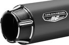 7200804 Arlen Ness Redline Slip On Mufflers Black