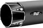 7201104 Magnaflow Slip On Mufflers Sniper Black For Harley Davidson Flh