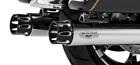 7201204 Arlen Ness Deep Cut By Magnaflow Dual Mufflers Chrome Tips