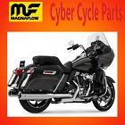 7202501 Magnaflow Impact Slip On Mufflers Chrome For Harley Touring