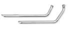 730d1-40 Paughco Shotgun Exhausts Slash Cut For Harley Fl