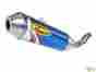 7932894 044230 Fmf Racing Ti Powercore Slip On Exhaust Blue Titanium Ss 4 Yama Yz450f 06 09 44