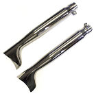 80-25310 Emgo Tapered Fishtail Style Muflers Triumph Bsa Norton