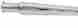 80-84011 Emgo Bell-end Megaphone Upswept Right Side Muffler Chrome
