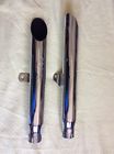 80013-85a Harley Davidson Baloney Cut Muffler Silencer Set Of Chrome