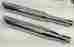 80344-00 Harley-davidson Genuine Screamin Eagle Ii Chrome Slash Down Mufflers Softail