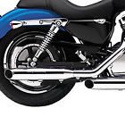 80412-04 Screaming Eagle Baloney Cut Slip On Mufflers For Harley Xl