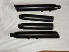 80781-10 Harley Davidson Softail Muffler Kit Slash Down Black Screaming Eagle