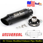 8214047936785 Unbranded Universal Inlet Stainless Steel Motorcycle Modified Exhaust