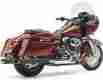 8453897 Drag Specialties Ds Slash Down 3 Slip-on Mufflers Harley Fxdwg Dyna 2010-2014