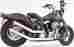 Hd00183 86-13 Freedom Performance Exhaust Upsweeps With Star End Cap Chrome Flst Fxst