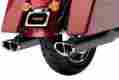 8672667 Cobra Tri-oval Slip-on Mufflers Black Harley Fltru Road Glide Ultra 2011-2013
