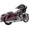 8676244 Cobra Race-pro Slip-on Mufflers Chrome Harley Flhrs Road King Custom 2004-2007