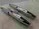 Gu03122965 884146 Gu03123065 Moto Guzzi California Vintage 1100 Rear Exhaust Muffler Mufflers Silencer Set