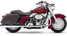 6202 95-12 Cobra Exhaust Billet Tip Slip-ons Chrome Harley Electra Glide Classic