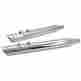 106-5976 95-15 S Cycle Chrome 3.5 Slash Down Quiet-tour Slip-on Mufflers Harley Flh Flhx Flt